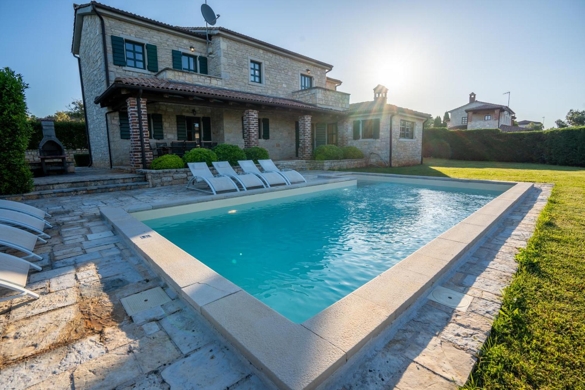 Theblueview Villas Near Porec Sveti Lovreč Pazenatički 외부 사진
